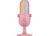 Mikrofon im MediaMarkt Saturn Prospekt Seiren V3 Chroma - RGB-USB Tap-to-Mute Mikrofon, Quartz von RAZER im aktuellen MediaMarkt Saturn Prospekt für 124,99 €
