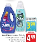 Waschmittel Flüssig Farbschutz im Angebot bei EDEKA in Offenbach Waschmittel Flüssig Farbschutz Angebote von Coral bei EDEKA Offenbach für 3,99 €
