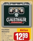Alkoholfrei im Angebot bei REWE in Rodgau Alkoholfrei Angebote von Clausthaler bei REWE Rodgau für 12,99 €