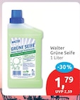 Grüne Seife von Walter für 1,79 € bei budni im Angebot Grüne Seife von Walter im aktuellen budni Prospekt