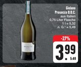 Prosecco D.O.C. bei E center im Strullendorf Prospekt für 3,99 €