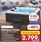 Whirlpool Oasis Angebote von Artsauna bei Netto Marken-Discount Mühlhausen für 2.799,00 €