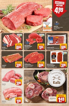Rindfleisch im aktuellen REWE Prospekt (Herne) Rindfleisch im REWE Prospekt "Dein Markt" mit 32 Seiten (Herne)