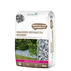 BOTANIC®-Graviers de marbre gris glacier de calibre 15 à 25 mm en sac de 20 kg - BOTANIC® en promo chez Botanic Nancy à 16,99 €