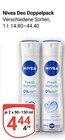Deo Doppelpack Angebote von Nivea bei GLOBUS Mannheim für 4,44 €