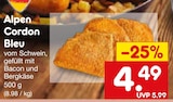 Alpen Cordon Bleu  im aktuellen Netto Marken-Discount Prospekt für 4,49 €