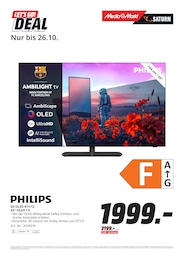 OLED Fernseher Angebot im aktuellen MediaMarkt Saturn Prospekt auf Seite 7