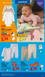 Prix et réduction Pyjama dans le prospectus Lidl en cours Offre Pyjama dans le catalogue Lidl du moment à la page 53
