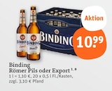 Aktuelles Römer Pils oder Export Angebot bei tegut in Gießen ab 10,99 €