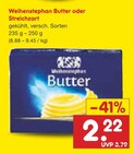 Butter oder Streichzart im Angebot bei Netto Marken-Discount in Herne Butter oder Streichzart Angebote von Weihenstephan bei Netto Marken-Discount Herne für 2,22 €