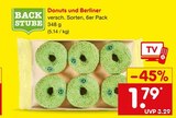 Donuts und Berliner bei Netto Marken-Discount im Prospekt "" für 1,79 €