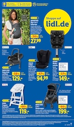 Kindersitz Angebot im aktuellen Lidl Prospekt auf Seite 33