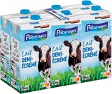 Lait demi-écrémé UHT - PÂTURAGES en promo chez Intermarché Express Clichy à 4,80 €