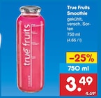 Smoothie im Angebot bei Netto Marken-Discount in Leverkusen Smoothie Angebote von True Fruits bei Netto Marken-Discount Leverkusen für 3,49 €