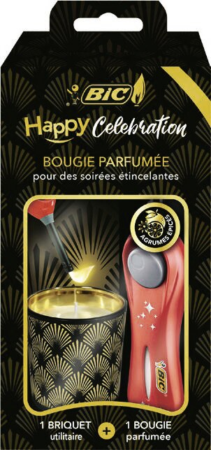 Kit Megalighter + 1 bougie parfumée