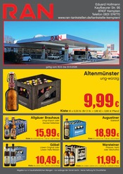 Warsteiner im RAN Prospekt in Kempten Aktueller RAN Prospekt mit Warsteiner, "RAN", Seite 1