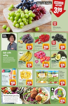 Bananen im aktuellen REWE Prospekt (Kiel) Bananen im REWE Prospekt "Dein Markt" mit 36 Seiten (Kiel)