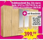 Aktuelles Drehtürenschrank Ben Angebot bei SB Möbel Boss in Braunschweig ab 399,99 €