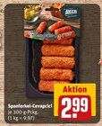 Spanferkel-Cevapcici von BECK für 2,99 € bei REWE im Angebot Spanferkel-Cevapcici von BECK im aktuellen REWE Prospekt