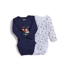 Bodies manches longues - DISNEY BABY - Carrefour à Aulnay-sous-Bois Bodies manches longues - DISNEY BABY en promo chez Carrefour Aulnay-sous-Bois à 7,99 €