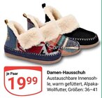 Damen-Hausschuh im aktuellen GLOBUS Prospekt