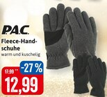 Fleece-Handschuhe im Angebot bei Kaufhaus Stolz in Schwerin Fleece-Handschuhe Angebote von P.A.C. bei Kaufhaus Stolz Schwerin für 12,99 €