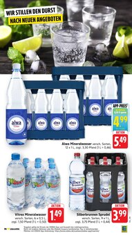 Wasser im E center Prospekt "Aktuelle Angebote" mit 63 Seiten (Heilbronn)