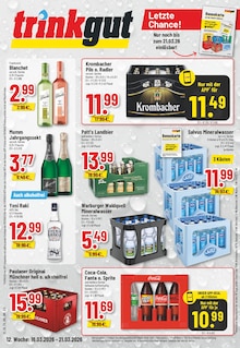 Cola im aktuellen Trinkgut Prospekt (Hamm) Cola im Trinkgut Prospekt "Aktuelle Angebote" mit 10 Seiten (Hamm)