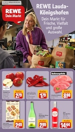 REWE Prospekt für Lauda-Königshofen mit 30 Seiten REWE Prospekt "Dein Markt" für Lauda-Königshofen, 30 Seiten, 08.09.2025 - 13.09.2025