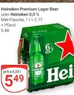 Aktuelle Heineken Angebote bei GLOBUS in Erfurt Aktuelles Premium Lager Beer Angebot bei GLOBUS in Erfurt ab 5,49 €