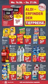 Coca Cola im ALDI Nord Prospekt in Braunschweig Aktueller ALDI Nord Prospekt mit Coca Cola, "Aktuelle Angebote", Seite 8