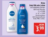 Express Body Lotion im Angebot bei Marktkauf in Görlitz Express Body Lotion Angebote von Nivea bei Marktkauf Görlitz für 3,99 €