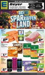 EDEKA Prospekt für Vreden mit 17 Seiten EDEKA Prospekt für Vreden: "Aktuelle Angebote", 17 Seiten, 27.10.2025 - 01.11.2025