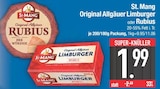 Original Allgäuer Limburger von St. Mang im aktuellen EDEKA Prospekt für 1,99 €