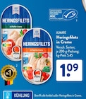 Heringsfilets in Pfeffer-Creme im ALDI SÜD Prospekt Heringsfilets in Pfeffer-Creme von ALMARE im aktuellen ALDI SÜD Prospekt für 1,09 €