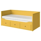 Tagesbett/3 Schubladen/2 Matratzen gelb/Åfjäll fest von HEMNES im aktuellen IKEA Prospekt für 434,00 €