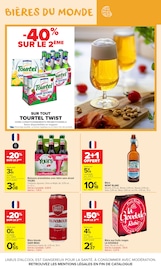 Bière en promo dans le catalogue Carrefour Market à la page 8