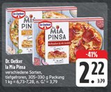 Aktuelle Pizza Angebote bei E center in Jena Aktuelles La Mia Pinsa Angebot bei E center in Jena ab 2,22 €
