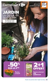 Terreau en promo dans le catalogue Carrefour à la page 1