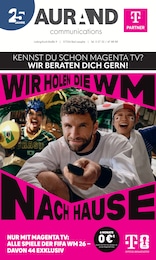Aurand Communications Prospekt für Erndtebrück: "WIR HOLEN DIE WM NACH HAUSE", 8 Seiten, 01.05.2026 - 31.05.2026
