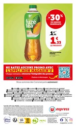 Offre Fuze Tea dans le catalogue U Express du moment à la page 12