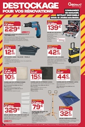 Promos Valise dans le catalogue "POUR BIEN RÉNOVER COMPTEZ SUR NOUS…" de Gedimat Valise en promo dans le catalogue Gedimat à la page 14
