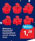 Kunststoff-Ausstechform von Birkmann im aktuellen budni Prospekt für 1,29 €
