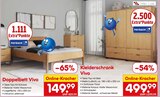 Doppelbett Vivo oder Kleiderschrank Vivo von Inter Link im aktuellen Netto Marken-Discount Prospekt für 149,99 €