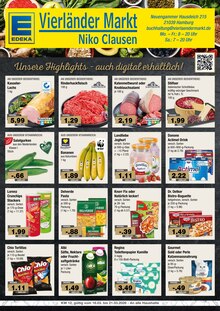 Aktueller EDEKA Prospekt "Top Angebote" für Hamburg Aktueller EDEKA Prospekt für Hamburg mit Seiten