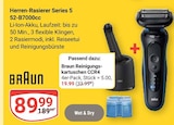 Aktuelles Herren-Rasierer Series 5 52-B7000cc Angebot bei GLOBUS in Duisburg ab 19,99 €