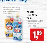 Total Aktiv WC-Gel im Angebot bei Markant in Kiel Total Aktiv WC-Gel Angebote von WC Ente bei Markant Kiel für 1,99 €