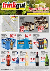 Aktueller Trinkgut Discounter Prospekt in Obertraubling und Umgebung, "Neu eröffnet!" mit 4 Seiten, 16.06.2025 - 21.06.2025