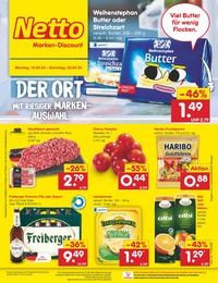 Netto Marken-Discount Prospekt "Aktuelle Angebote" für Fürstenwalde, 49 Seiten, 15.04.2024 - 20.04.2024