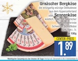 Urnäscher Bergkäse im EDEKA Prospekt Urnäscher Bergkäse von im aktuellen EDEKA Prospekt für 1,89 €